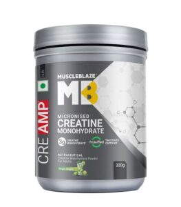 MuscleBlaze - Creatine Monohydrate CreAMP | Virgin Mojito (320g)