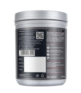 MuscleBlaze - Creatine Monohydrate CreAMP | Virgin Mojito (320g) - Image 2